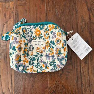 🇫🇷 NWT! French-Made Cotton Cosmetic Bag - Artisanal Craftsmanship 🇫🇷